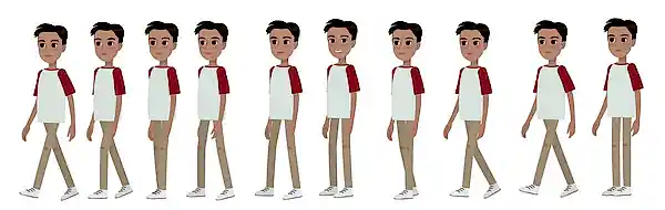 Animasyon karakteri oluşturma